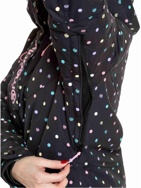 Meatfly Meatfly ženska SNB & SKI jakna Kirsten Dusty Color Dots