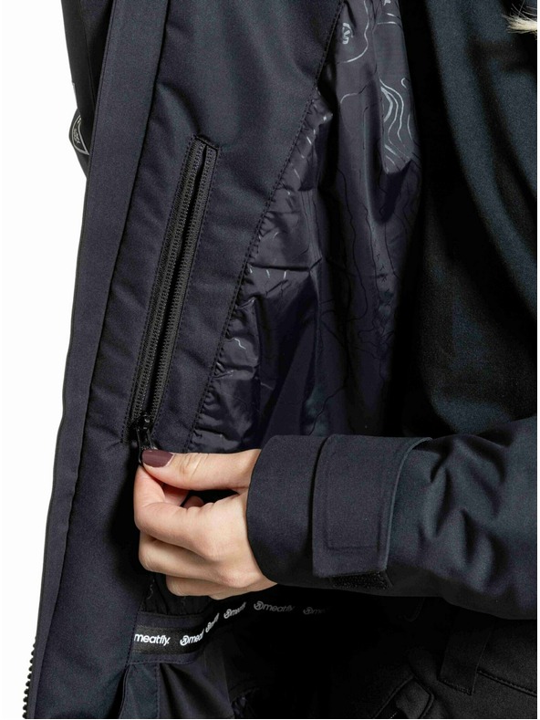 Meatfly Meatfly ženska SNB & SKI jakna Gaia Black