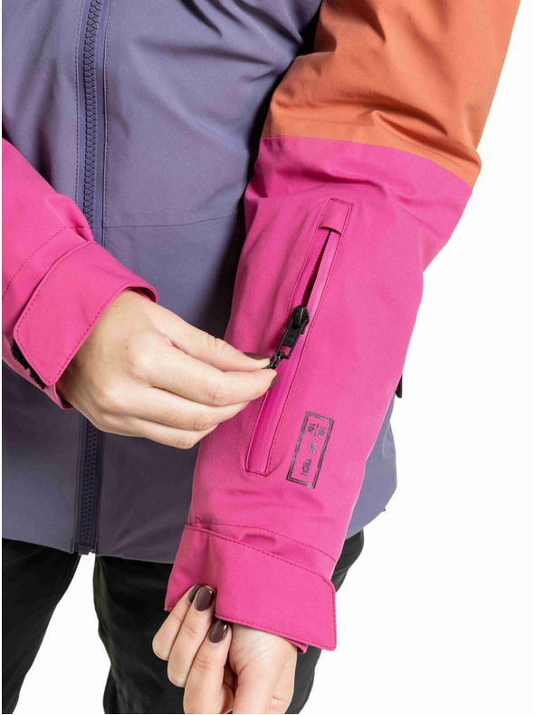 Meatfly Meatfly ženska SNB & SKI jakna Kirsten Purple Light / Mango