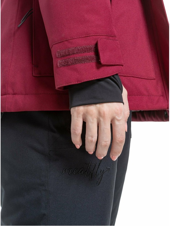 Meatfly Meatfly ženska SNB & SKI jakna Terra Beet Red