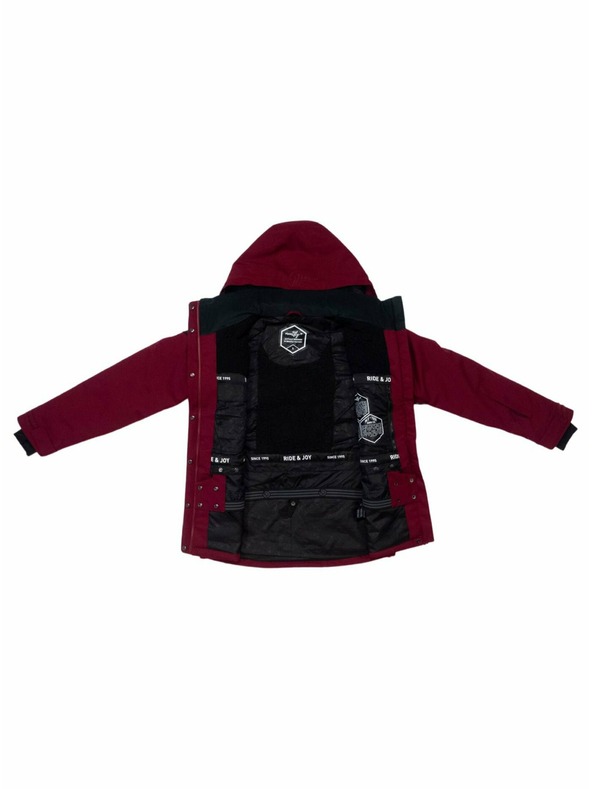 Meatfly Meatfly ženska SNB & SKI jakna Terra Beet Red