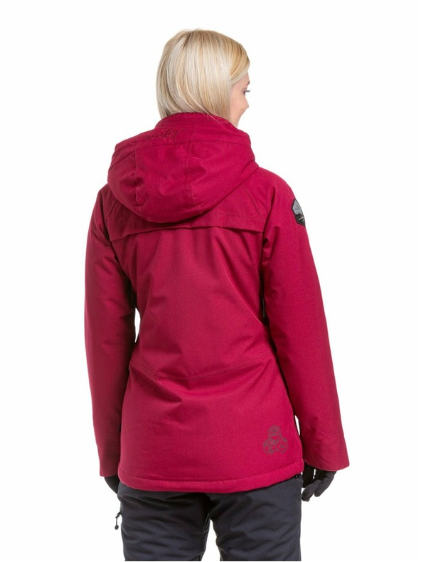 Meatfly Meatfly ženska SNB & SKI jakna Terra Beet Red