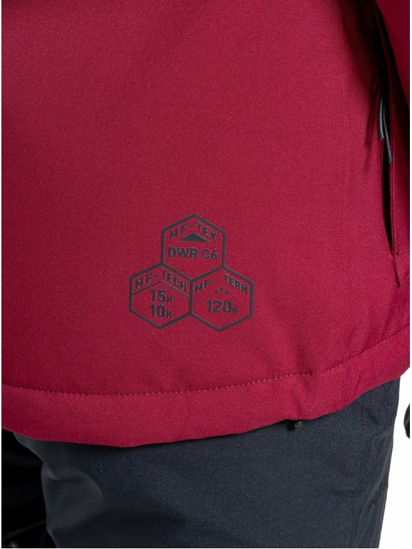 Meatfly Meatfly ženska SNB & SKI jakna Terra Beet Red