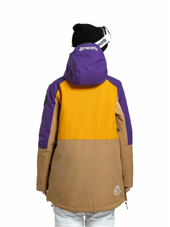 Meatfly Meatfly ženska SNB & SKI jakna Aiko Sunflower / Tan