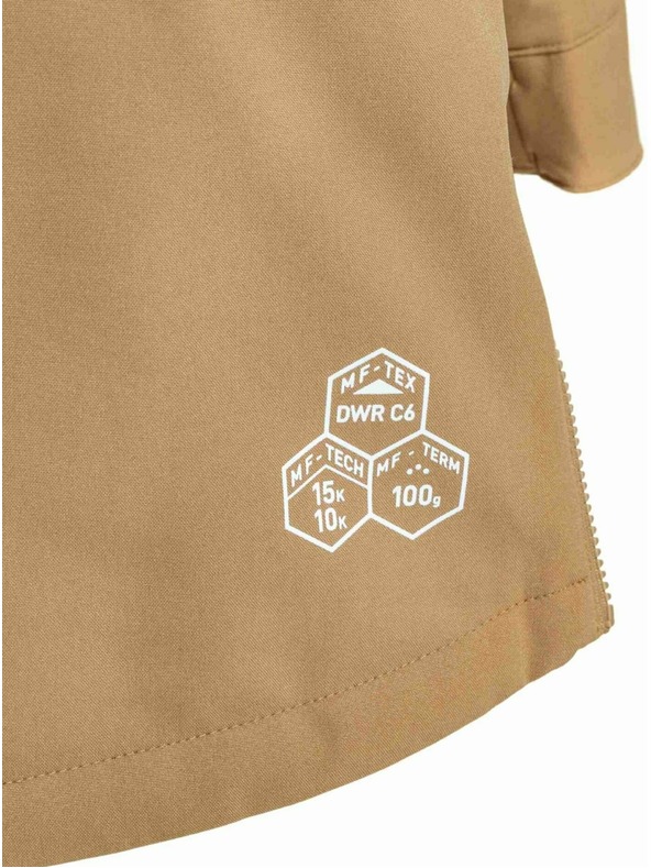 Meatfly Meatfly ženska SNB & SKI jakna Aiko Sunflower / Tan