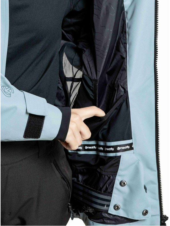 Meatfly Meatfly ženska SNB & SKI jakna Gaia Cloud