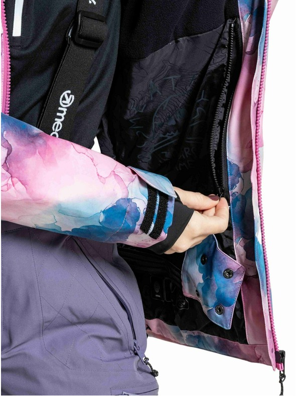 Meatfly Meatfly ženska SNB & SKI jakna Kirsten Bubbles