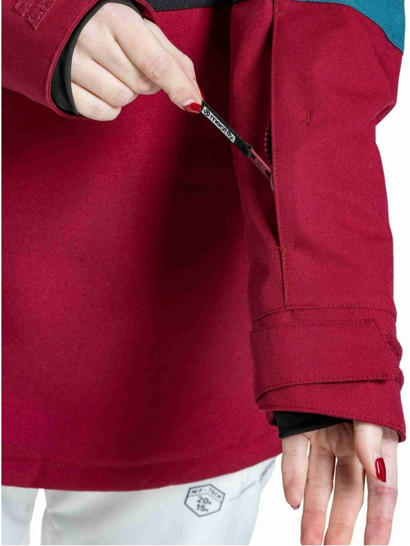 Meatfly Meatfly ženska SNB & SKI jakna Aiko Beet Red / Blue