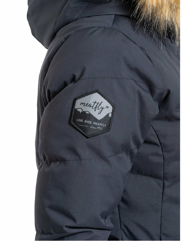 Meatfly Meatfly ženska SNB & SKI jakna Bonie Black