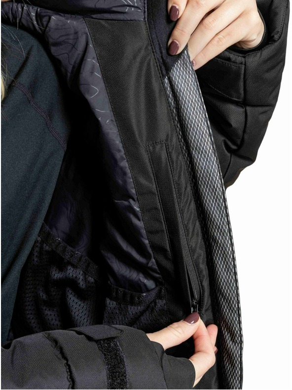 Meatfly Meatfly ženska SNB & SKI jakna Bonie Black