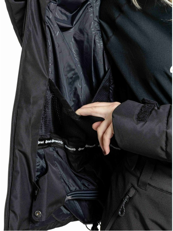 Meatfly Meatfly ženska SNB & SKI jakna Bonie Black