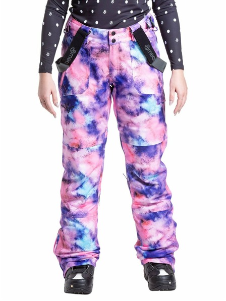 Meatfly Meatfly ženske SNB & SKI hlače Foxy Peach Aquarel