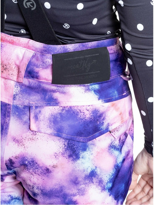 Meatfly Meatfly ženske SNB & SKI hlače Foxy Peach Aquarel