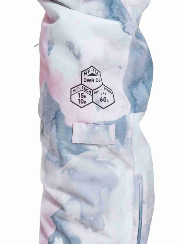 Meatfly Meatfly ženske SNB & SKI hlače Foxy Clouds Pink