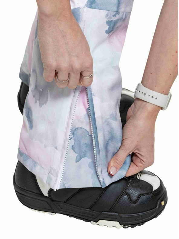 Meatfly Meatfly ženske SNB & SKI hlače Foxy Clouds Pink