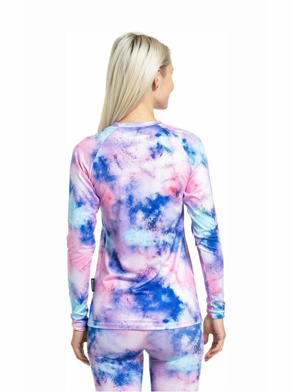 Meatfly Meatfly ženske termo majice Capa Purple Aquarel