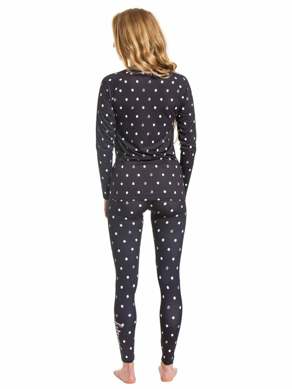 Meatfly Meatfly ženske termo majice Capa Black Dots