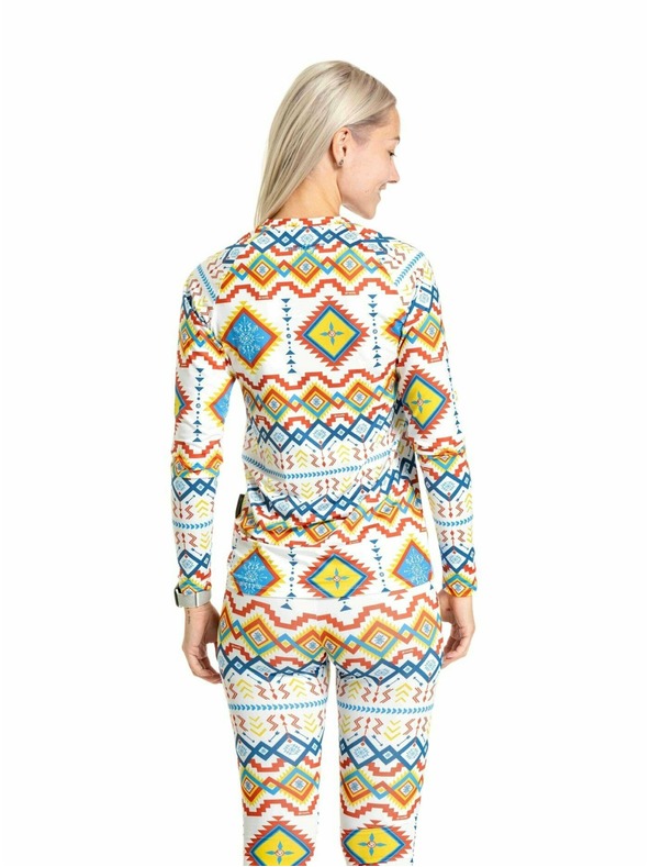 Meatfly Meatfly ženske termo majice Capa White Jones