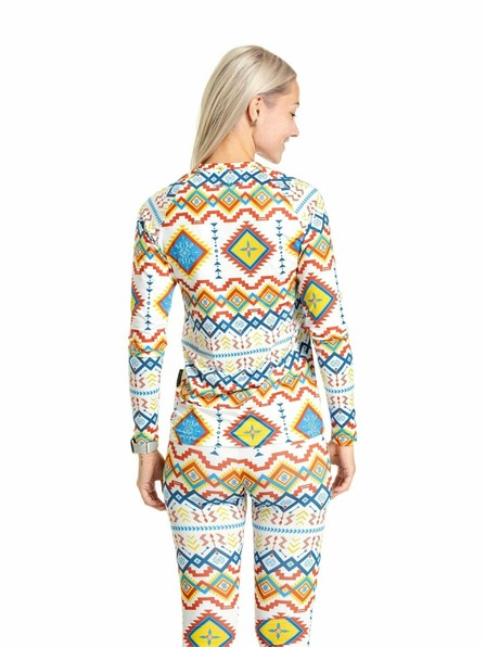 Meatfly Meatfly ženske termo majice Capa White Jones