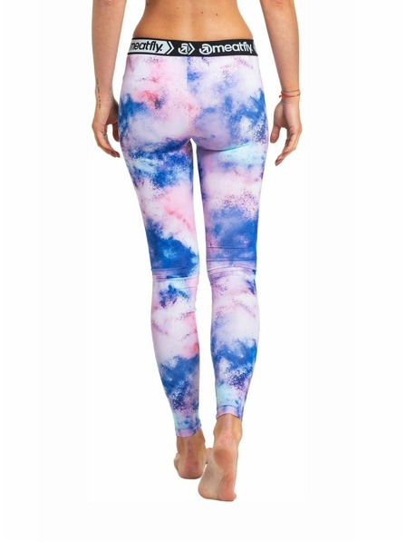 Meatfly Meatfly ženske termo hlače Taro Purple Aquarel