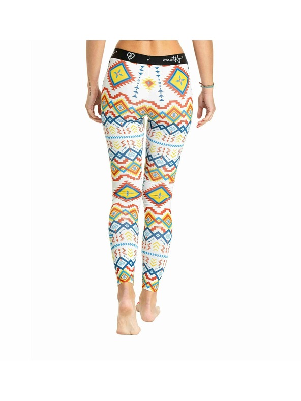 Meatfly Meatfly ženske termo hlače Taro White Jones