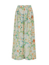 Orsay Svijetlozelene uzorirane ženske hlače ORSAY