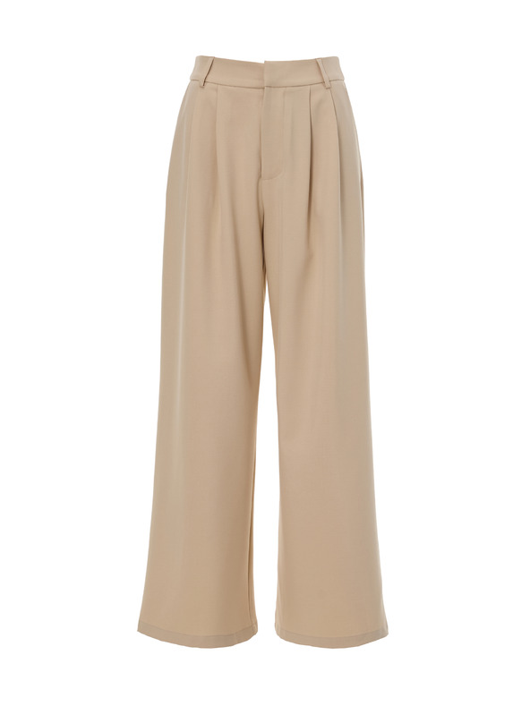 Orsay Bež ženske široke hlače ORSAY