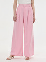 Orsay Svijetloružičaste široke ženske hlače ORSAY