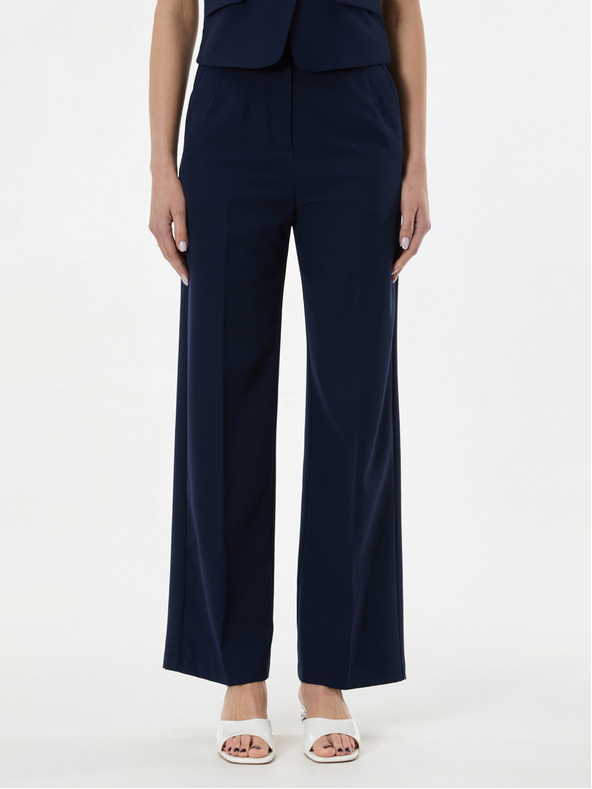 Orsay Tamnoplave ženske široke hlače ORSAY