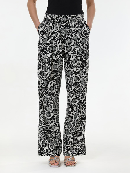 Orsay Crne uzorirane ženske hlače ORSAY