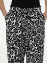 Orsay Crne uzorirane ženske hlače ORSAY