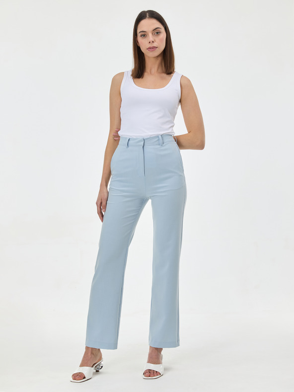 Orsay Svijetloplave ženske ravne hlače ORSAY