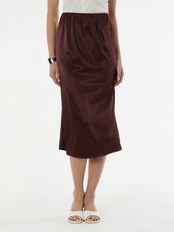 Orsay Tamnosmeđa ženska midi suknja ORSAY