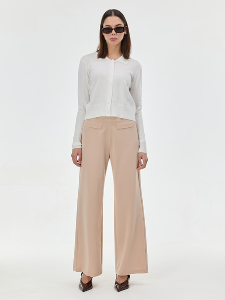 Orsay Kremasti ženski pulover s ovratnikom ORSAY