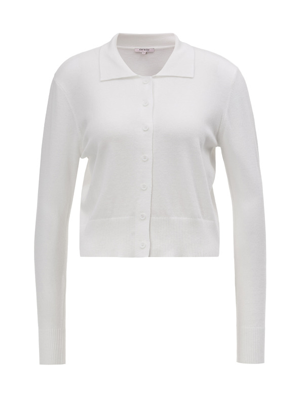 Orsay Kremasti ženski pulover s ovratnikom ORSAY