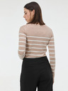 Orsay Bež ženski prugasti pulover ORSAY