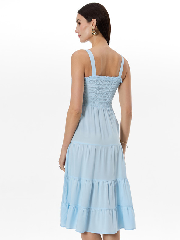 Orsay Svijetloplava ženska midi haljina ORSAY