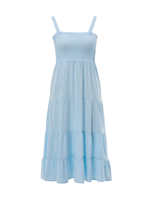 Orsay Svijetloplava ženska midi haljina ORSAY