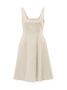 Orsay Krem ženska haljina do koljena ORSAY