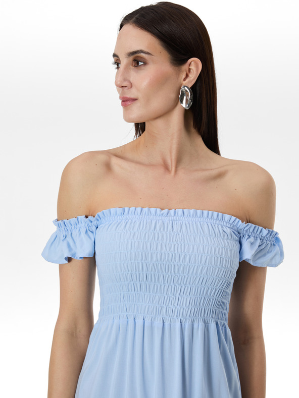 Orsay Svijetloplava ženska midi haljina ORSAY