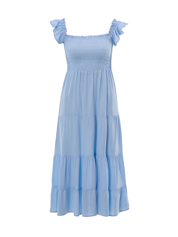 Orsay Svijetloplava ženska midi haljina ORSAY