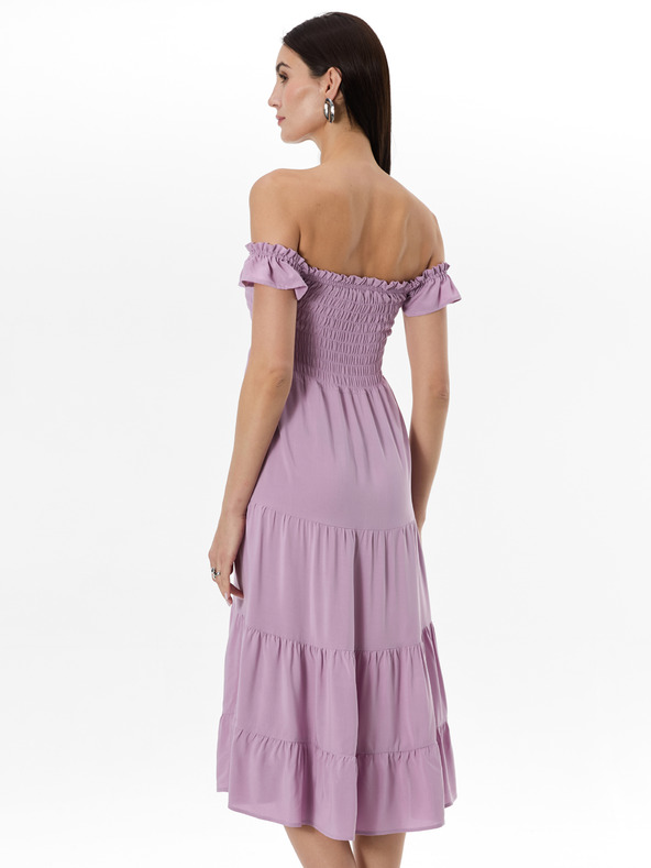 Orsay Svijetloljubičasta ženska midi haljina ORSAY