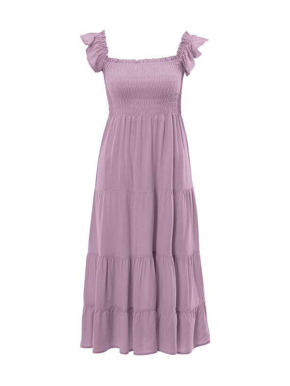 Orsay Svijetloljubičasta ženska midi haljina ORSAY