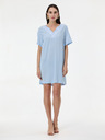 Orsay Svijetloplava ženska haljina do koljena ORSAY