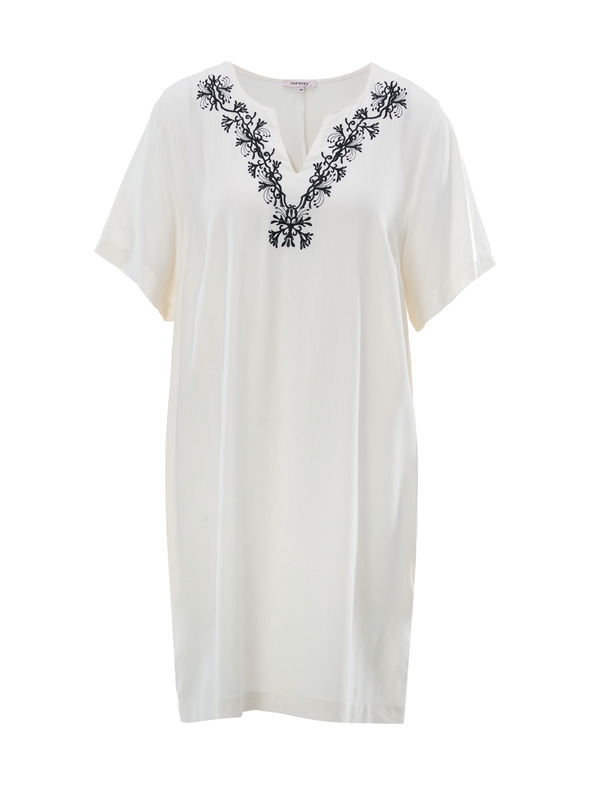 Orsay Krem ženska haljina do koljena ORSAY