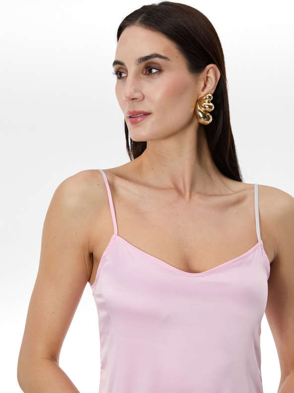 Orsay Svijetloružičasta ženska haljina na bretele ORSAY