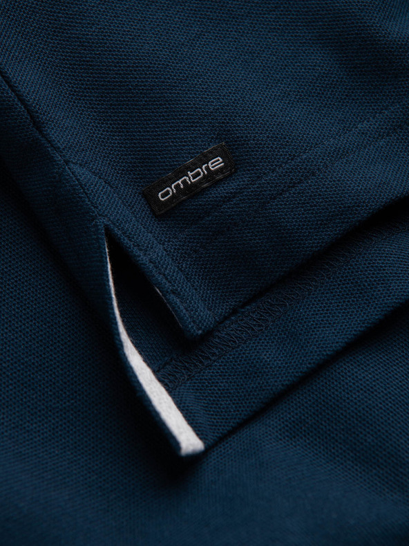 Ombre Clothing Tamnoplava muška polo majica Ombre Clothing