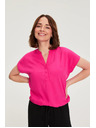 Moodo Košulja od viskoze purpurna Moodo