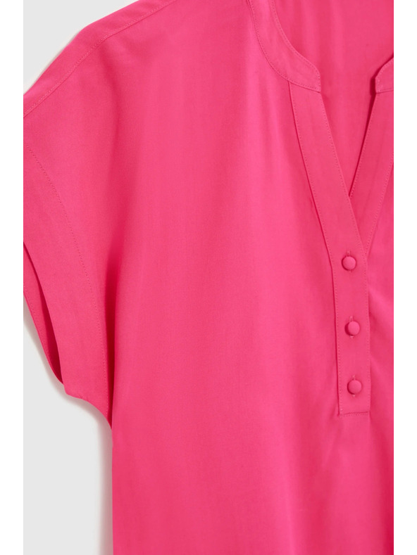 Moodo Košulja od viskoze purpurna Moodo