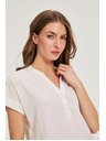 Moodo Bijela viskozna košulja Moodo